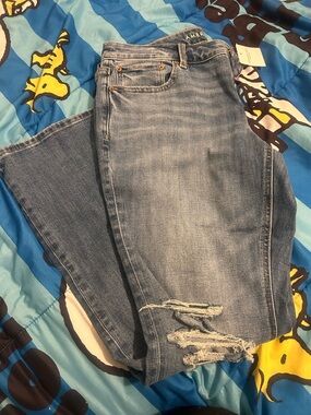 Light Wash Ripped Skinny Jeans